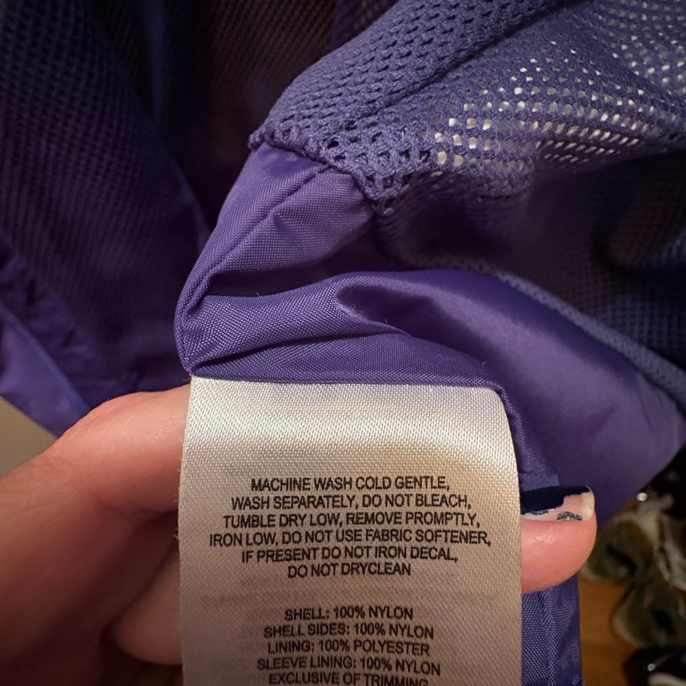 Columbia Deep Purple Outdoor Rain Jacket - Picture 7 of 7